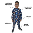 Conjunto Pijama de soft sem capuz