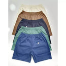 Kit 5 Shorts de malha de Algodão 1 a 8 anos