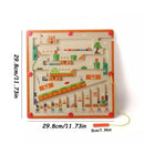 Puzzle Educacional de Madeira Montessori