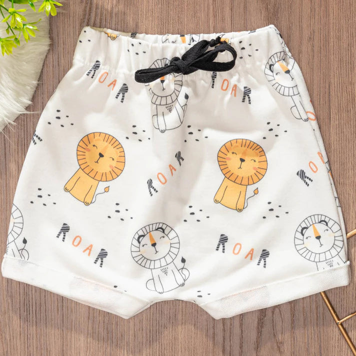 Bermuda Infantil Saruel Leãozinho