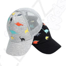 Boné infantil Menino Telinha Dinossauro Estampado 02 a 05