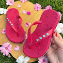 Chinelo Infantil Sandália Menina Feminina Modinha Maria Flor