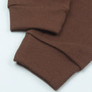 Conjunto Canelado Algodão  Body Bebê Manga Longa e  Calça Unissex