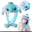 Touca Pelúcia Divertida com LED