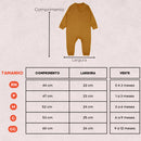 Kit 3 Macacão de Bebe Minimalista com Ziper