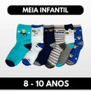 Kit 12 Pares de Meias Infantil Estampadinha Menino a PRONTA ENTREGA
