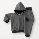 Conjunto Infantil Recém Nascido Menino e Menina Moletom Flanelado Liso