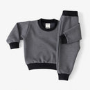 Conjunto Infantil Recém Nascido Menino e Menina Moletom Flanelado Liso