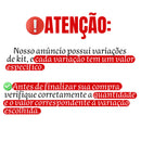 Kit 12 ou 6 Pares Meia Infantil Cano Longo Feminina Sortida