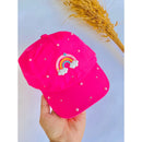Boné infantil / Boné personalizado / Boné aplicação Arco-Íris / cores variadas