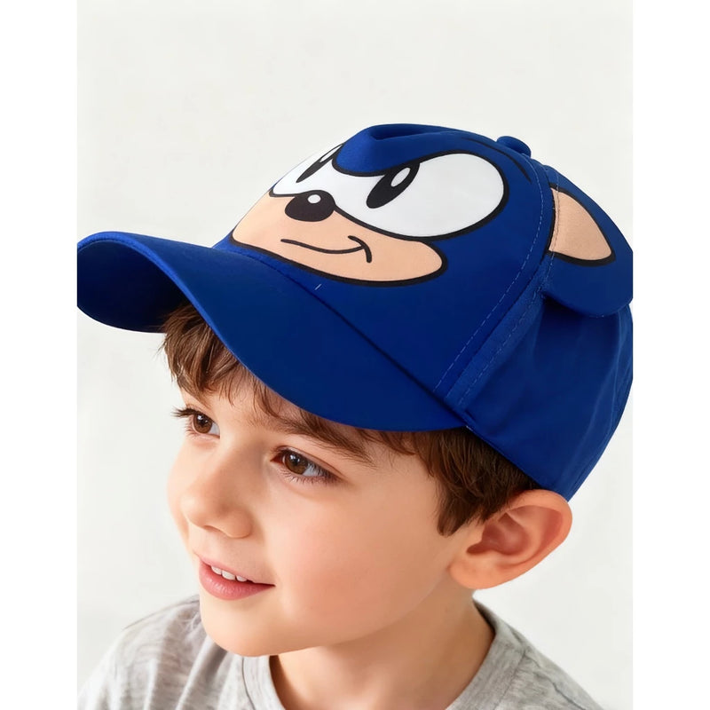 Bonés 3D Infantis menino e menina e personagens Patrulha e sonic