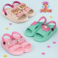 Kit 3 Pares Papete Sandália Infantil Menina