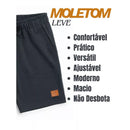 Kit com 3 Bermudas Infantis Masculinas com Bolsos | Moletom Leve 100% Algodão