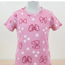 kit com 2 blusas  infantis caneladas super confortáveis para meninas