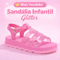 Sandália Infantil Glitter Confortável Solado Macio