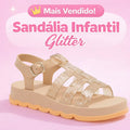 Sandália Infantil Glitter Confortável Solado Macio
