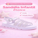 Sandália Infantil Glitter Confortável Solado Macio