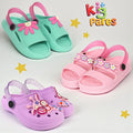 Kit 3 Pares Papete Sandália Infantil Menina