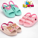 Kit 3 Pares Papete Sandália Infantil Menina