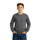Camiseta Infantil Juvenil Manga Longa Algodão Malha