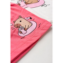 Conjunto Infantil Capivara Feminino 100% Algodão – Leve e Confortável