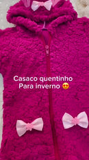 Blusa Infantil menina inverno Teddy