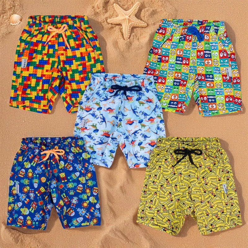 Bermuda Infantil Estilo Surf Moda Praia