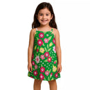 Kit 2 Vestidos Infantil Menina Malha Verão Kyly Estampado 2
