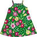 Kit 2 Vestidos Infantil Menina Malha Verão Kyly Estampado 2