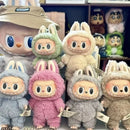 Boneco Peludo Labubu Chaveiro Colecionável da 1ª Geração com Caixa